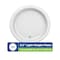 Dixie Disposable Paper Plate, 8 1/2 in, White, PK500 DBP09W - alternate 2