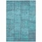 Homeroots 10' X 14' Teal Blue And Aqua Patchwork Washable Indoor Outdoor Area Rug 581622 - alternate 3