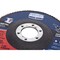 Century Drill & Tool Type 27 Zirconia Flap Disc 75584 - alternate 2