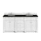 James Martin Vanities Bristol 72" Double Vanity, Bright White, w/ 3 CM Phantome Eclos Top 157-V72-BW-3PHT - alternate 1
