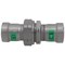 Viega MegaPress union P1 1 P2 1 carbon steel zinc-nickel coating 25710 - alternate 2