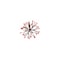 Holiday Bright Lights Shimmering Sphere, Red, 5 mm Bulb LED-12SHS-RRDTW - alternate 1