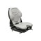 Uni Pro 226 Mechanical Suspension Seat Gray Vinyl 8660 - alternate 2