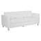 Office Star Products Pacific Sofa Couch, Snow PAC53-R101 - alternate 1