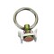 Mytee Products 2 Ft L-Track Aluminum (4) and Stud with Stainless Steel Ring (8), 4PK LTK2x4-LTKSx8 - alternate 4
