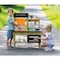 Beleduc By Playwell Outdoor Play Kitchen - Kiga Edition with Realistic Details B62031 - alternate 3