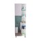 Homeroots 20" White Wood Freestanding Single Door Bathroom Vanity 543616 - alternate 1