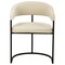 Leisuremod Aero Collection Modern Dining Chair in Taupe AC23TP - alternate 3