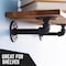 Ace Trading - Nipple 1/2 in. MIP each X 1/2 in. D MIP Black Steel 4 in. L Nipple 300UP12X4 - alternate 4