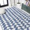 Jonathan Y Andratx Modern Tribal Geometric Ivory/Blue 3 ft. x 5 ft. Indoor/Outdoor Area Rug SMB126C-3 - alternate 3
