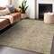 Homeroots 5' X 8' Beige Brown And Green Oriental Washable Indoor Outdoor Area Rug 603864 - alternate 3