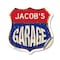 Signmission Jacob's Garage, 18 Inch X 18 Inch, Vinyl Decal SHI-D-18-383-JACOB - alternate 1
