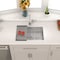 Wrightmaster 28 in. Undermount 16-Gauge Single Bowl Stainless Steel Sink with Bottom Grids, Rolling-Up Rack ZOR-U281810R1 - alternate 5