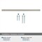 Amerock Bronx 12-5/8 in 320 mm Center-to-Center Satin Nickel Cabinet Pull BP36561G10 - alternate 2