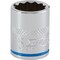 Channellock 3/8'' Drive 15 mm 12-Point Shallow Metric Socket 310263 - alternate 1