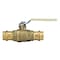 Apollo 94VLF Series Ball Valve, 3/4 in Connection, Press Fit, 250 psi Pressure, Brass Body 94VLF10401TMG - alternate 1