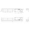 Taco Marine TACO Command Ratchet Hinge - 18 1/2in - 316 Stainless Steel Polished w/Hard Stop H25-0048 - alternate 2
