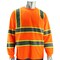 Pip ANSI Type R Class 3 Two-Tone Long Sleeve T-Shirt 313-1345-OR/M - alternate 1