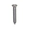 Auveco 8 x 7/8in #6 Head Phillips Oval Head Tapping Screw Chrome, 100PK 2711 - alternate 1