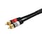 Monoprice Rca Plug/2Rca Plug M/M 1.5ft.cable Black 5346 - alternate 2