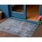 Homeroots 3' X 5' Gray And Blue Abstract Washable Indoor Outdoor Area Rug 616232 - alternate 1