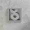 Hansgrohe Original Recessed Toilet Paper Holder w/ Storage & Tileable Door in Brushed Stainless Steel 56058800 - alternate 2