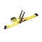 Tie 4 Safe 4'' x 40' Ratchet Strap w/ Flat Hook. WLL: 5,400 LBS Yellow RT21R-1540-M12N-Y-C-1 - alternate 1