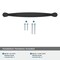 Amerock Inspirations 6-5/16 inch (160mm) Center-to-Center Matte Black Cabinet Pull, 25PK 25VMP1589FB - alternate 2