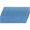 Rubbermaid Commercial Adaptable Flat Mop Microfiber Pad, 19.5in Length x 5.5in Depth, MicroFiber, Blue, 12PK 2132427 - alternate 1