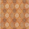 Homeroots 10' X 14' Orange Ivory And Gray Floral Medallion Washable Indoor Outdoor Area Rug 614622 - alternate 3