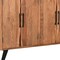 Homeroots 69" Brown Solid Wood Live Edge Sideboard with Six Doors 634312 - alternate 4
