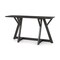 Homeroots 54" Brown Solid Wood Trestle Console Table 605653 - alternate 3