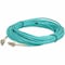 Add-On Addon 14M Lc (Male) To Lc (Male) Straight Aqua Om4 Duplex Fiber ADD-LC-LC-14M5OM4P - alternate 1