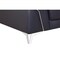 Homeroots 88" Blue Italian Leather Solid Wood Sofa 720450 - alternate 3