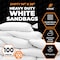 Xpose Safety Woven Poly Sand Bags for Flooding, 14 x 26 Heavy Duty 100 lb WL, Empty, White, Pack of 100, 100PK SBW-HVY-1426-100-X-S - alternate 4