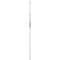 Zenith Zenna Home Straight 42'' To 72'' Adjustable Tension Shower Rod in White 506W - alternate 2