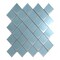 Apollo Tile Solace 12x9 Blue Metallic Silver Glass Mosaic Diamond Wall Tile (3.91 sq ft/case), 5PK APLSTR8803A - alternate 2