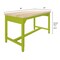 Diversified Spaces Lab Workbench, 16 ga Steel Frame, 96 in W, Lime AMS96305L - alternate 3