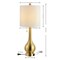 Jonathan Y Tyler 24" Modern Classic Gourd Iron LED Table Lamp w/Pull-Chain w/Dual USB Charging Port, Brass, 2PK JYL1127C-SET2 - alternate 2