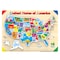 The Learning Journey International Lift & Learn USA Map Puzzle 501726 - alternate 2