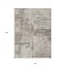 Homeroots 10' X 14' Linen And Gray Abstract Washable Indoor Outdoor Area Rug 606036 - alternate 4