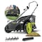 Sun Joe 15-Inch 13-Amp Electric Scarifier + Lawn Dethatcher w/13.2-Gallon Collection Bag AJ805E - alternate 1