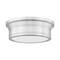 Z-Lite Bentley Brushed Nickel 1 Light Flush Mount 7702F12-BN-LED - alternate 3