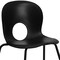 Flash Furniture Black Plastic Stack Chair, PK5 5-RUT-NC258-BK-GG - alternate 3