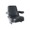 Uni Pro Case-IH/International Harvester/Massey Ferguson 86 Seat Assembly, Mechanical, Black Vinyl 7107 - alternate 2