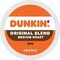 Dunkin K-Cup Original Blend Coffee, Compatible with Keurig Brewer, Medium, K-Cup, Original, Kosher, 4PK 5000380509 - alternate 1