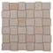 Apollo Tile Beige 11x11 Crema Marfil Marble Polished, Etched Floor and Wall Mosaic Tile 4.13 sqft/case, 5PK APLBL8806CMA - alternate 1