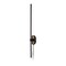 Jonathan Y Anton 27.3 in. 1-Light Modern Minimalist Iron Adjustable Bar Integrated LED Plug-In Sconce, Black JYL7136A - alternate 1