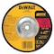Dewalt Depressed Center Grinding Wheel, Type 27, 7 in Dia, 0.25 in Thick, 5/8"-11 Arbor Hole Size, 24 Grit DW4999 - alternate 2