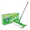 Swiffer Sweeper Mop, 10 x 4.8 White Cloth Head, 46 in. Silver/Green Aluminum/Plastic Handle 49947 - alternate 2